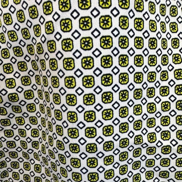 J. Crew Printed Ruffle Tank Top Green - Picture 7 of 9